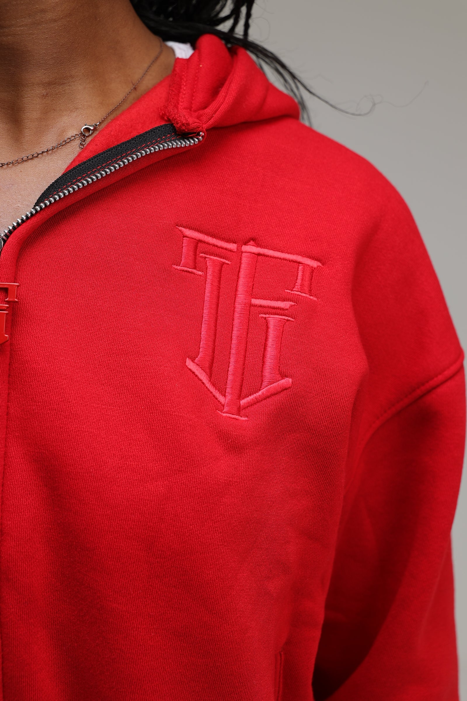 Imperial Red Zip Up