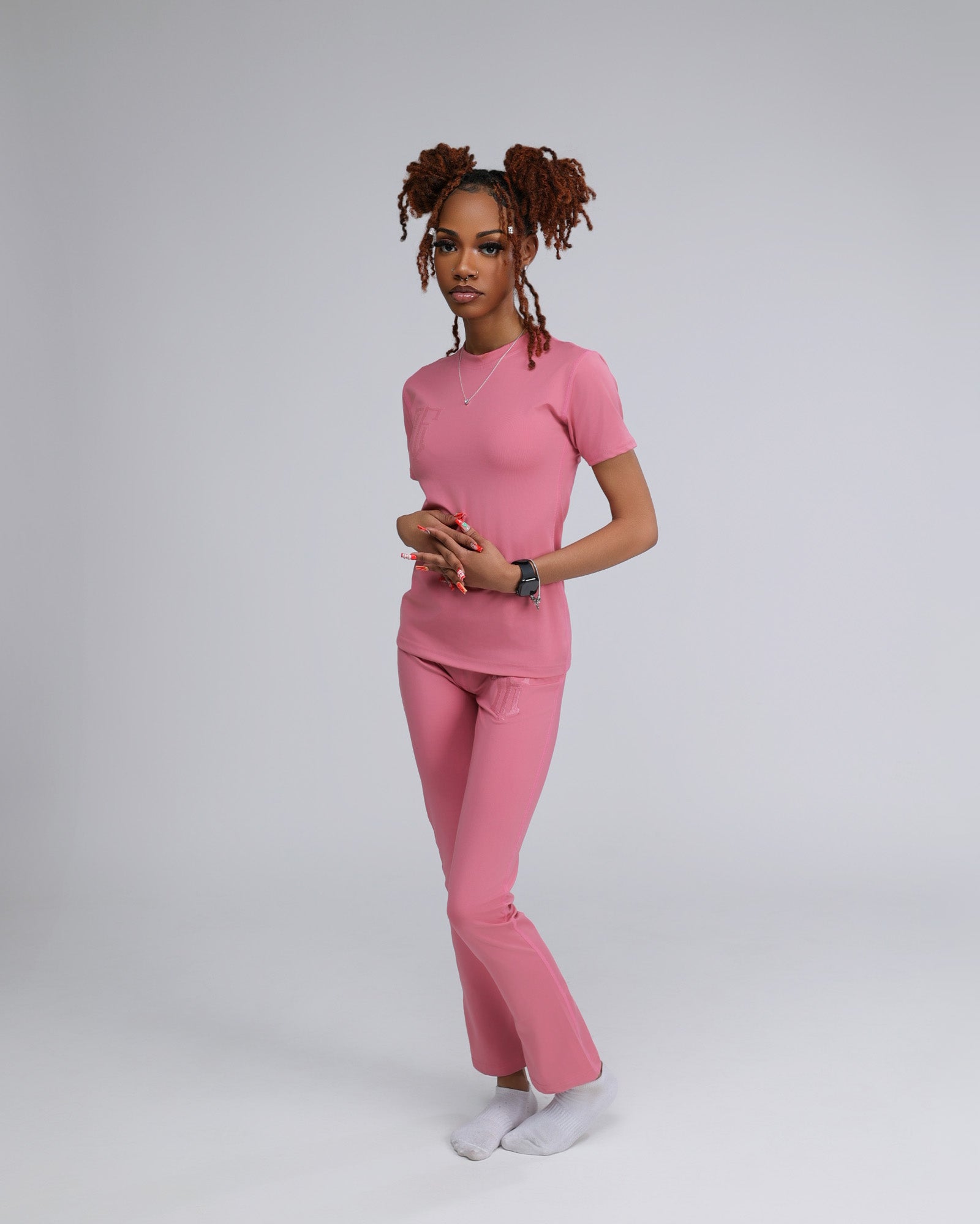 Divine Pink Two Piece Set