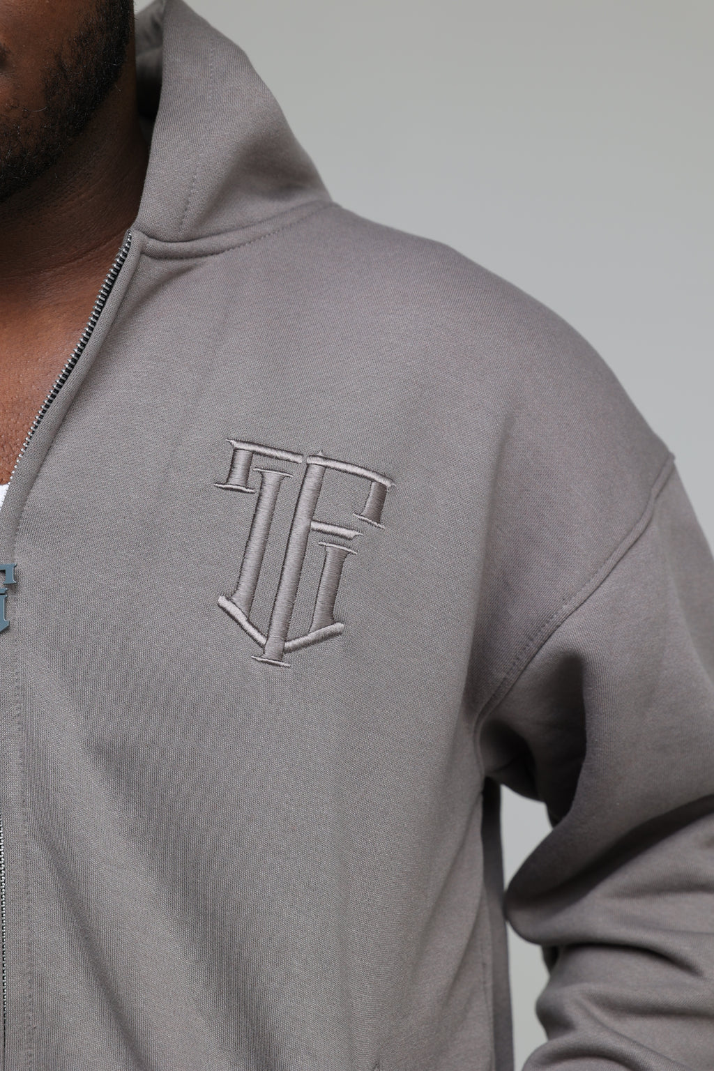 Urban Grey Zip Up